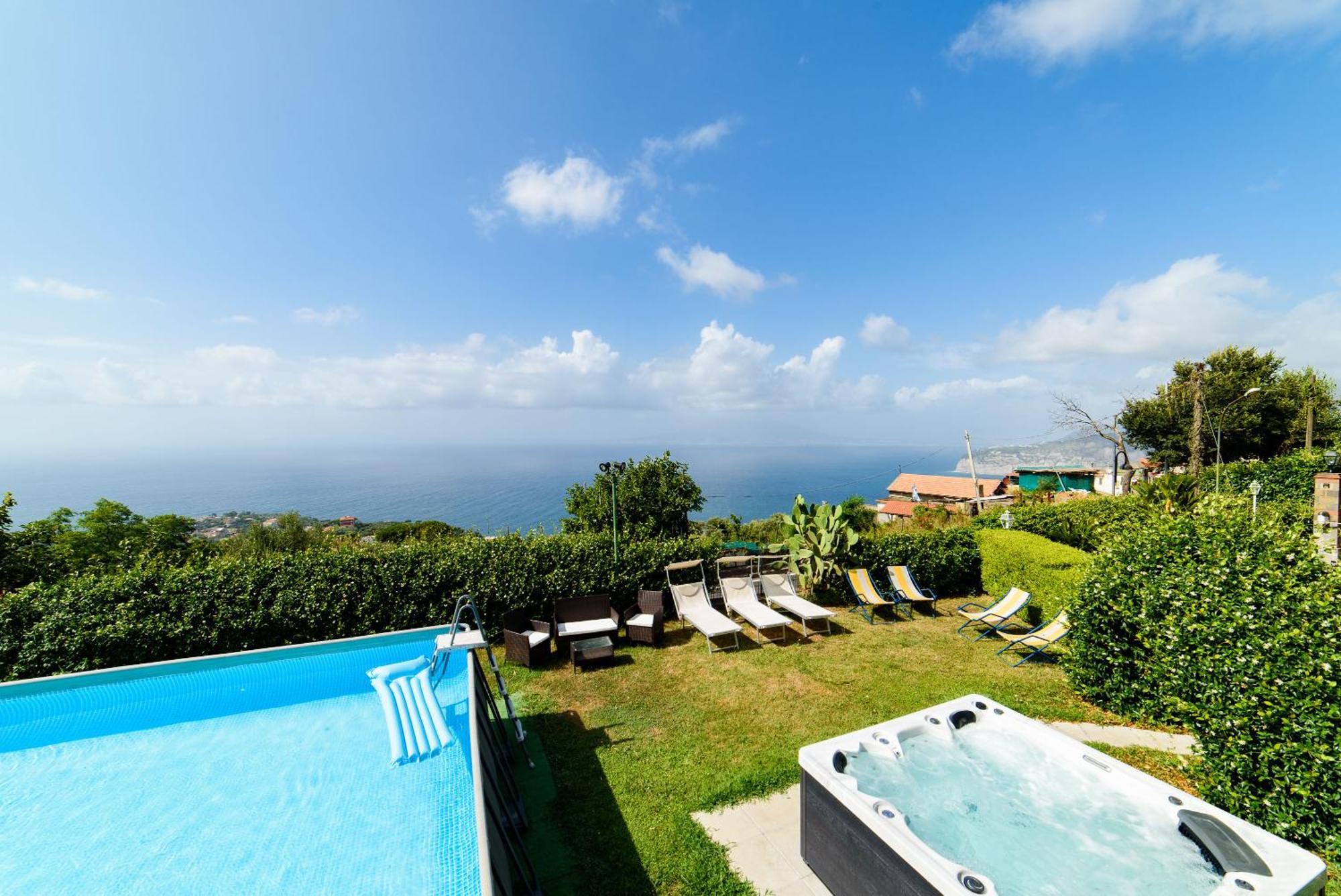 Estate4Home - Villa Luisa Play&Pool Sant'Agata sui due Golfi Ngoại thất bức ảnh